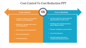 Cost Control Vs Cost Reduction PPT Template & Google Slides