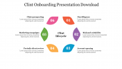 Attractive Client Onboarding Presentation Download Template