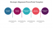 Creative Strategic Alignment PowerPoint Template Slide