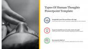Portfolio Types Of Human Thoughts PowerPoint Template