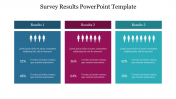 Survey Results PowerPoint Template For Presentation-Box Model