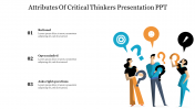 Three Node Attributes Of Critical Thinkers Presentation PPT