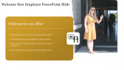 Portfolio Welcome New Employee PowerPoint Slide