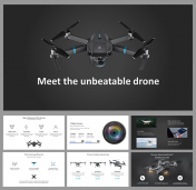 Drone PowerPoint Presentation And Google Slides Template