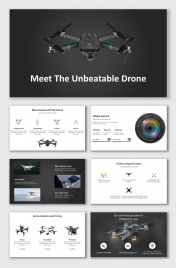 Innovative Drone PowerPoint And Google Slides Templates
