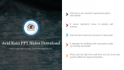 Our Predesigned Acid Rain PPT Slides Download-Five Node