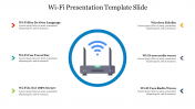 Six Node Wi-Fi Presentation Template Slide