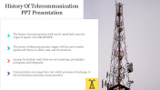 History of Telecommunication PPT Template &amp; Google Slides
