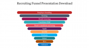 Stunning Recruiting Funnel Presentation Download