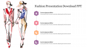 Four Node Fashion Presentation Download PPT