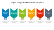 Six Node Project Integration PowerPoint Template