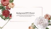 Incredible Background PPT Flower Slide Themes Design