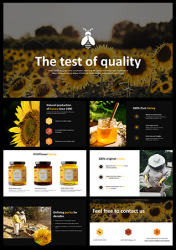Honey Farming PowerPoint and Google Slides Templates