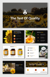 Honey Farming PowerPoint And Google Slides Templates