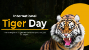 International Tiger Day PowerPoint And Google Slides Themes