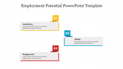 Best Employment Potential PowerPoint Template Presentation