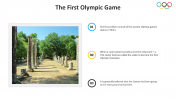 The First Olympic Game PowerPoint Presentation Template