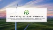 Creative Indian Akshay Urja Day PPT Presentation Slide