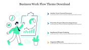 Creative Business Work Flow Theme Download Presentation