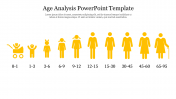 Effective Age Analysis PowerPoint Template Presentation