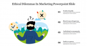 Stunning Ethical Dilemmas In Marketing PowerPoint Slide