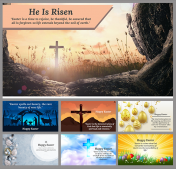 Easter Sunday Backgrounds PPT and Google Slides Themes