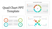 Elegant Quad Chart PowerPoint Presentation and Google Slides