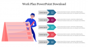 Creative Work Plan PowerPoint Download For Presentation