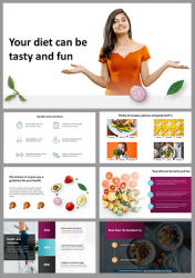 Attractive Diet Presentation and Google Slides Themes