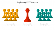 Effective Diplomacy PPT Template Slide Themes Design