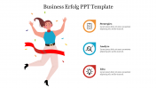 Stunning Business Erfolg PPT Template For Presentation