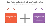 Two Factor Authentication PowerPoint and Google Slides