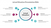 Best Actual Situation Presentation Slide Template Designs
