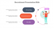 Three Node Recruitment Presentation Slide PPT Design