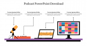Buy Now Podcast PowerPoint Download Slide presentation