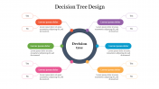 Six Node Decision Tree Design PowerPoint Template 