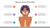 Editable Skincare PowerPoint Slide Template Designs