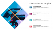Portfolio Video Production Template Slide PPT Designs