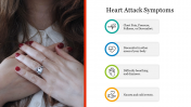 Portfolio Heart Attack Symptoms PPT Template