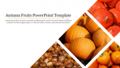 Unique Portfolio Autumn Fruits PowerPoint Template
