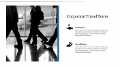 Portfolio Corporate Travel Tours PowerPoint Template