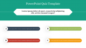 PowerPoint Quiz Template Presentation and Google Slides