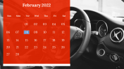 Editable February 2022 Presentation and Google Slides Themes