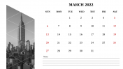 Best PowerPoint Calendar March 2022 Template
