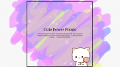 Editable Cute Power Points PPT Presentation Template