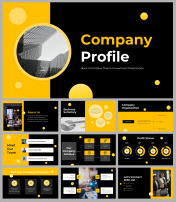  Black And Yellow PowerPoint And Google Slides Templates