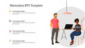Best Illustration PPT Template PPT For Presentation