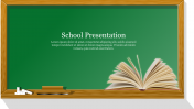 Simple School Presentation Template Slide PPT Designs