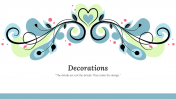 Attractive Decorations Presentation and Google Slides Themes