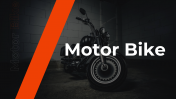Motor Bike Dark Presentation and Google Slides Themes
